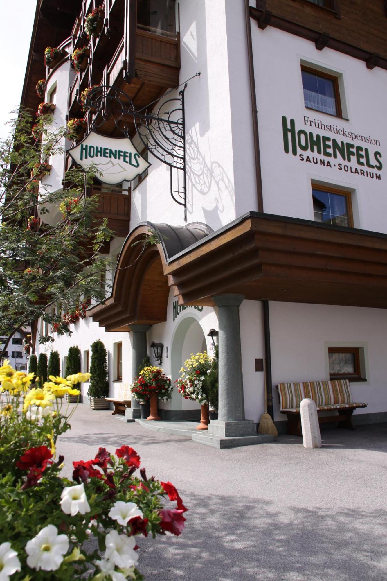 Haus Hohenfels Hotell Obergurgl Eksteriør bilde